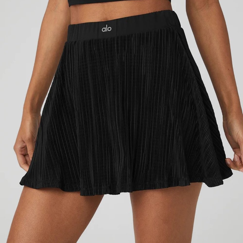 Alo yoga MICRO PLISSE TENNIS SKIRT